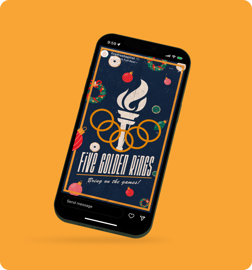 5 Golden Rings Phone