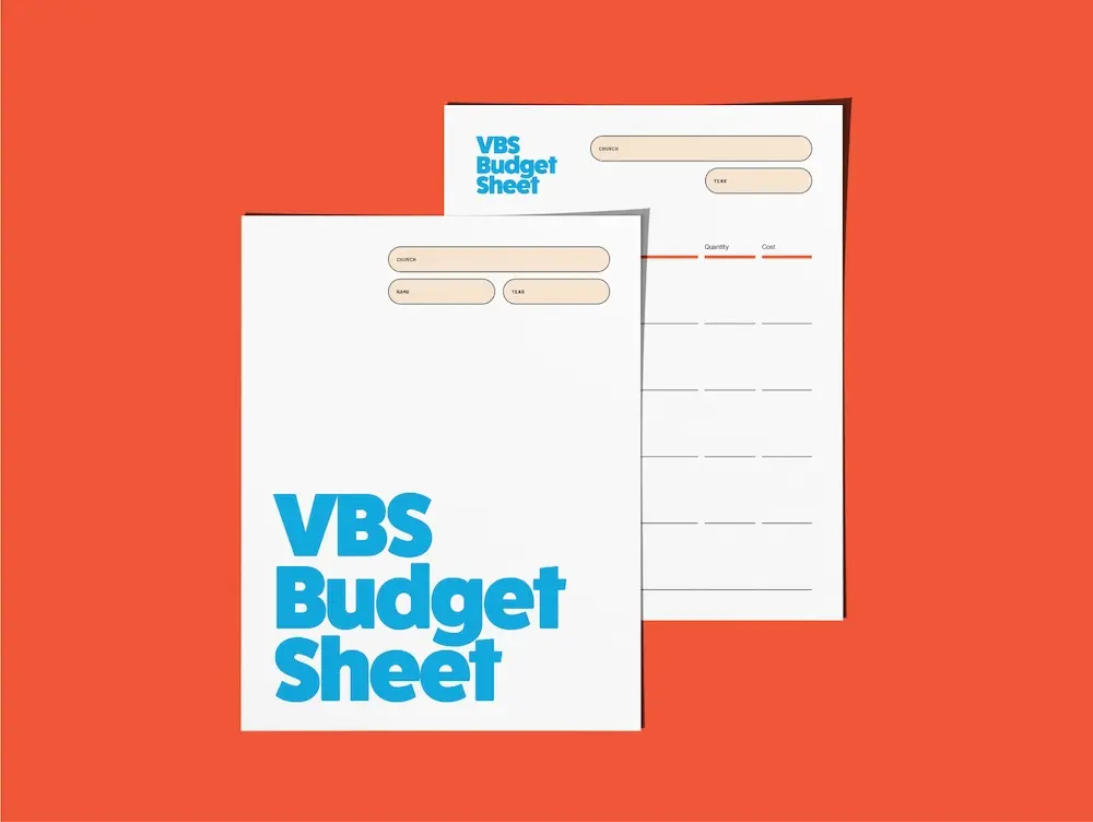 VBS Budget Sheet